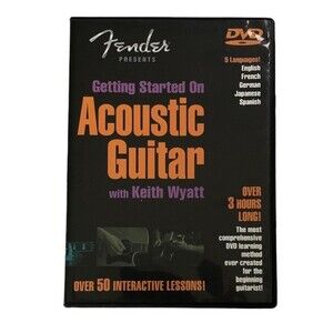 Fender Presents Getting Started On Acoustic Guitar with Keith Wyatt DVD